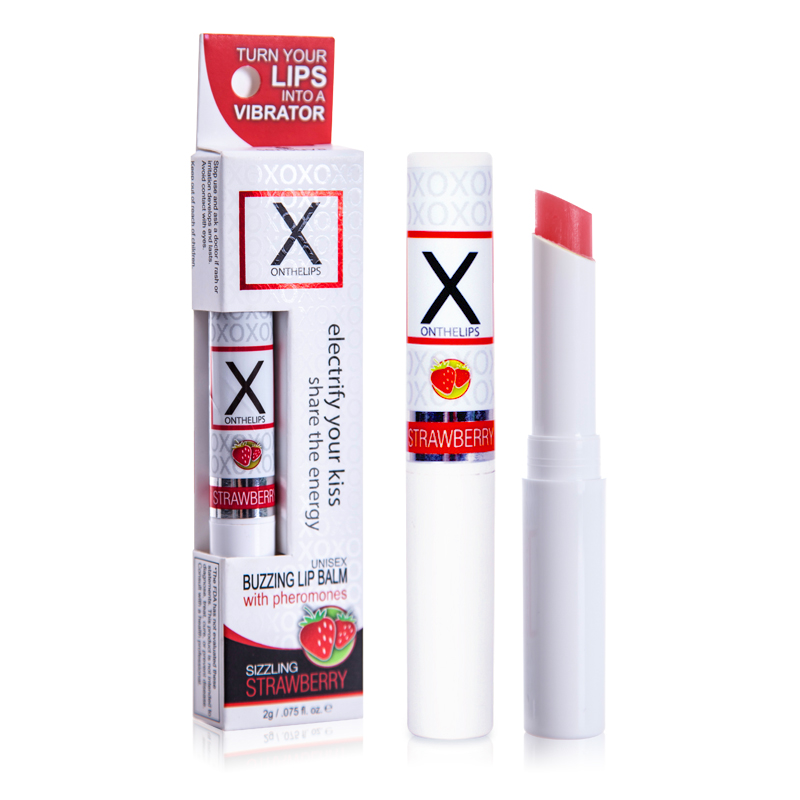 Sensuva｜美國 on - X on the Lips Strawberry 費洛蒙唇膏 草莓味 - 2g