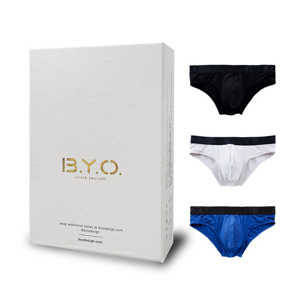 B.Y.O.｜Classic 三角內褲 經典禮盒組 (3入) - XL號